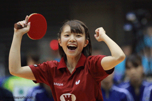 卓球女子 かわいい日本選手19選 画像あり 卓球ガイド